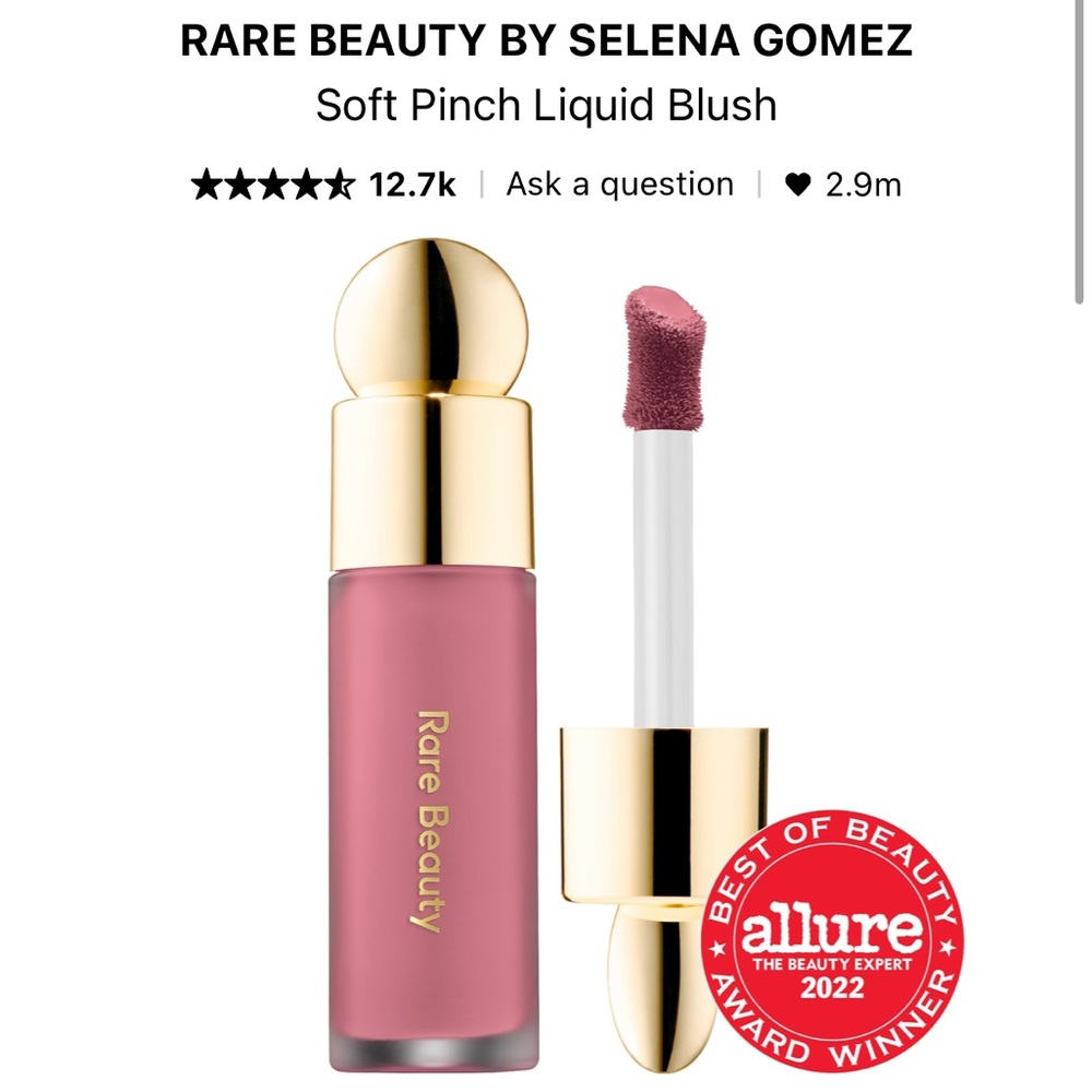 Rare Beauty Soft Pinch Liquid Blush - Mauve Pink